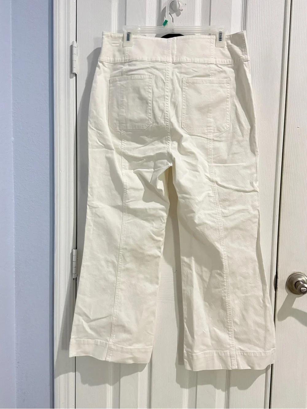 kate spade White Kids Jeans with Pink Logo Tag